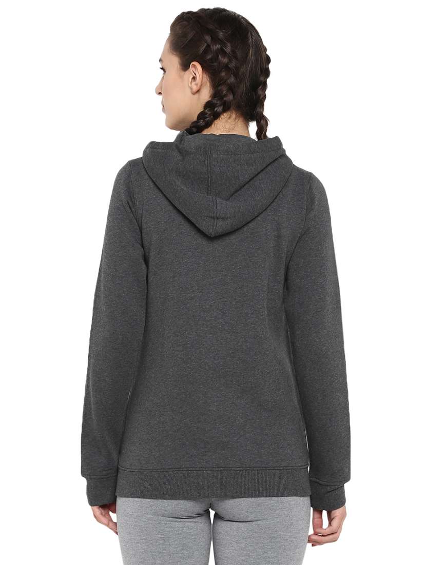 hooded neck solid jacket - 17664893 -  Standard Image - 2