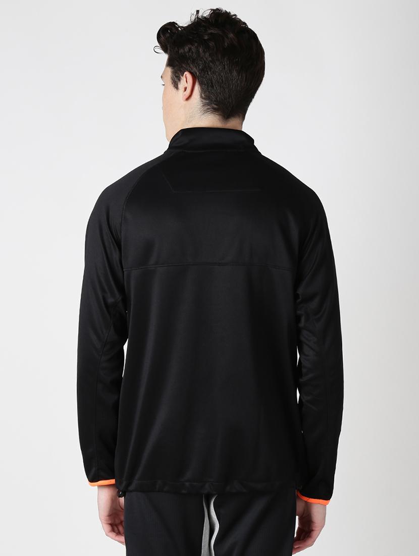 black solid sweatshirt - 17665215 - Standard Image - 2