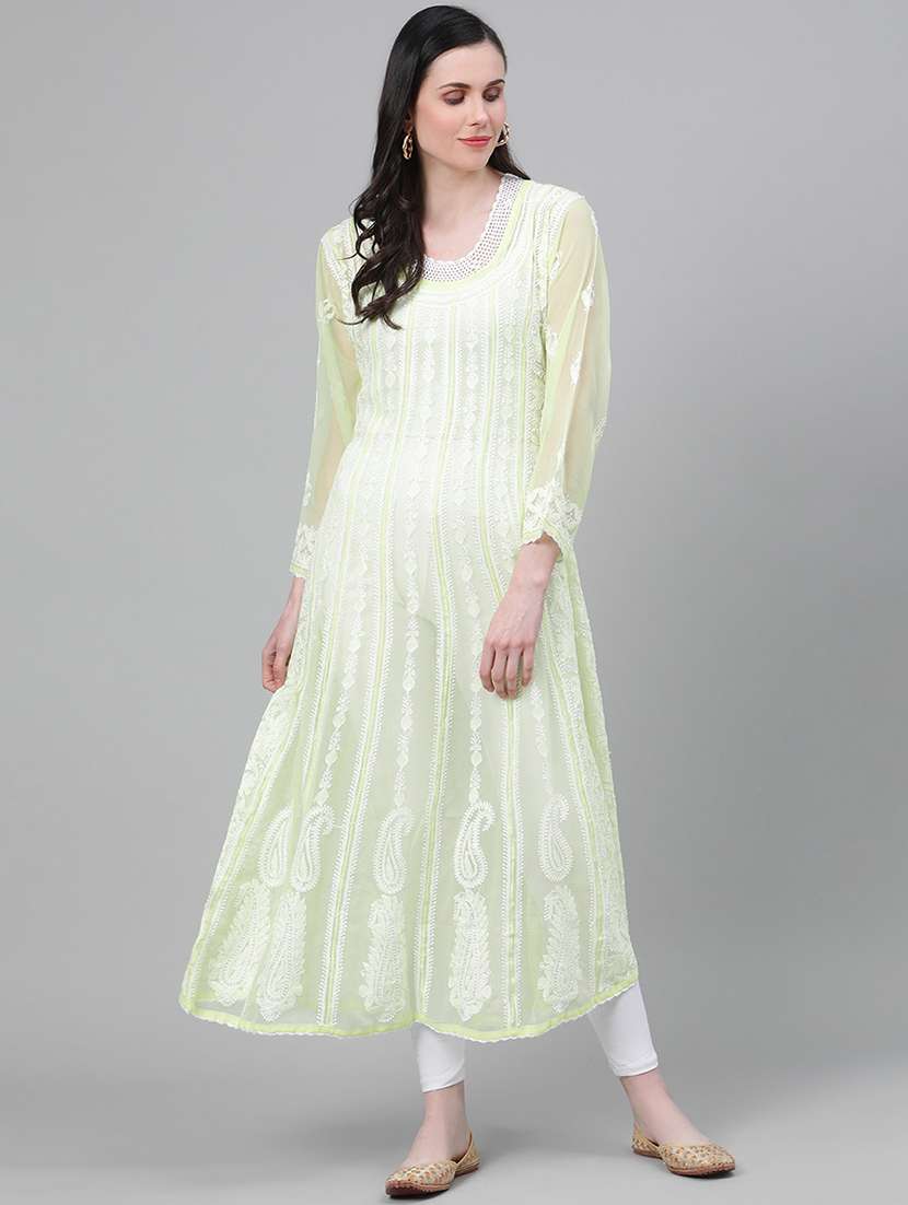 women's flared kurta - 17665887 - Zoom Image - 0