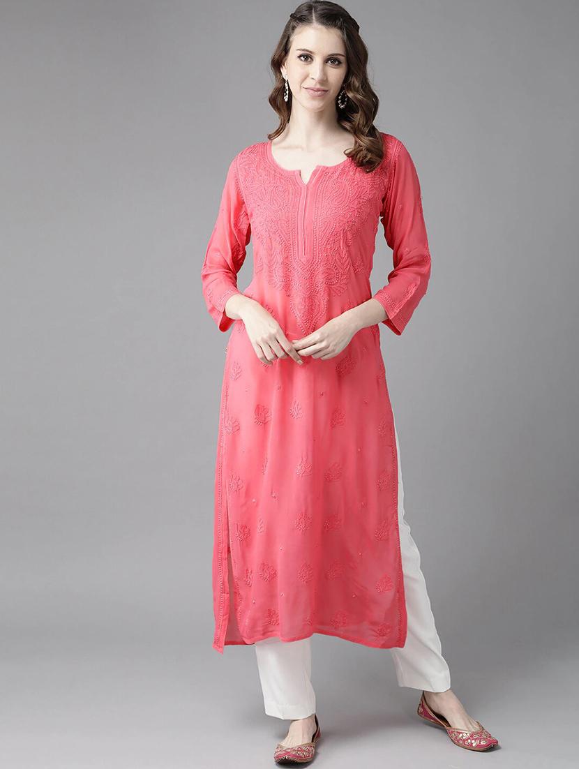 women's straight kurta - 17665890 -  Zoom Image - 0