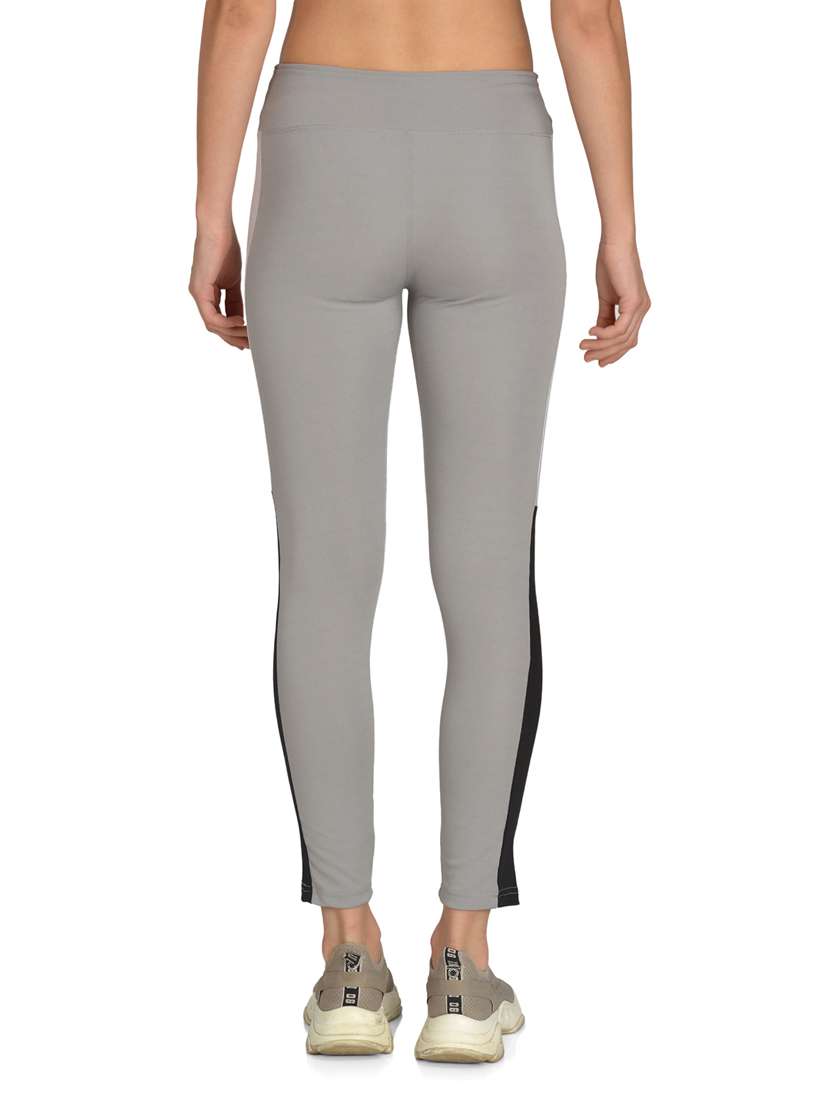 mid rise solid track pant - 17666154 - Standard Image - 2