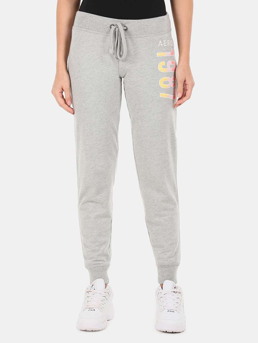 drawstring waist solid jogger 