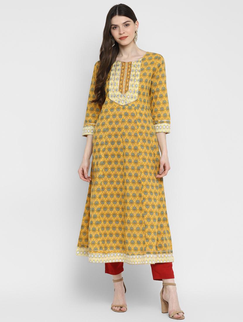 women's flared kurta - 17667814 -  Zoom Image - 0