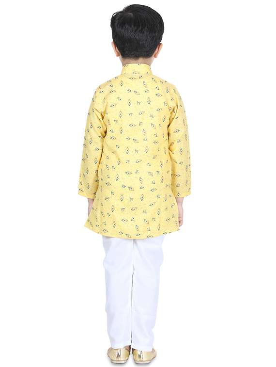 printed kurta pyjama set - 17667906 - Standard Image - 2