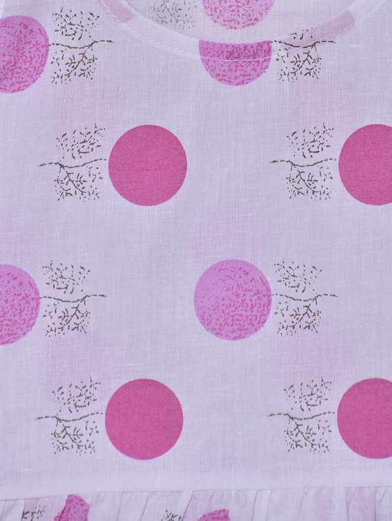 girls round neck sleeveless frock - 17668138 -  Standard Image - 2