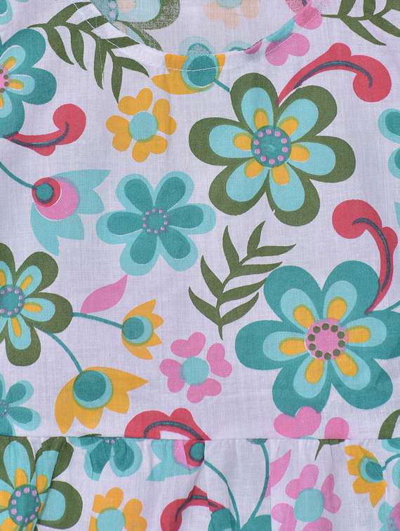 girls round neck sleeveless frock - 17668144 -  Standard Image - 2