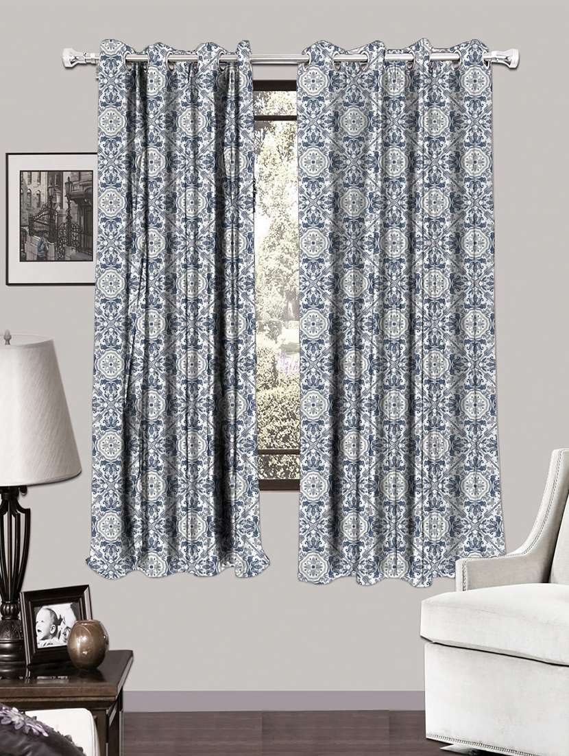 single set of azulejo mix - w curtain