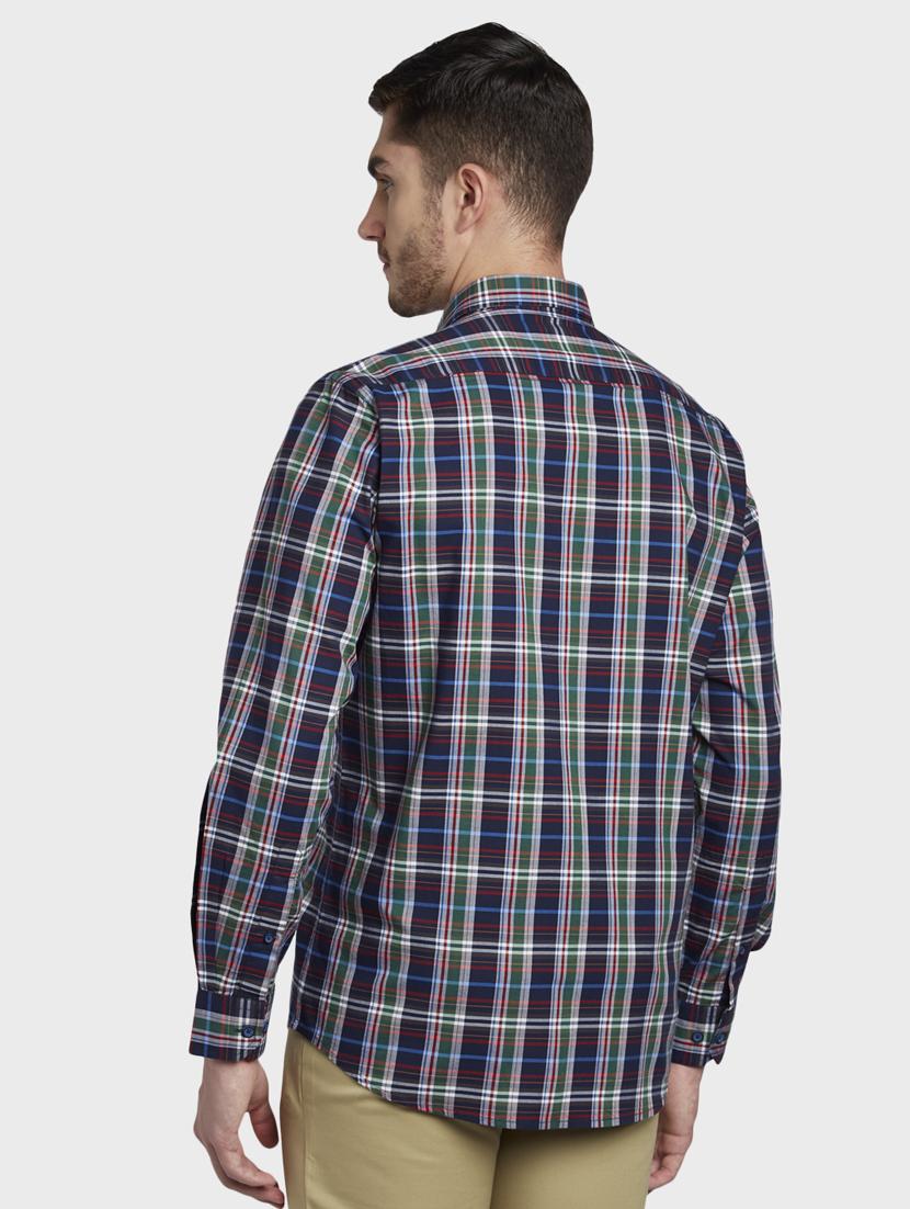 multi colored checkered casual shirt - 17669807 - Standard Image - 2