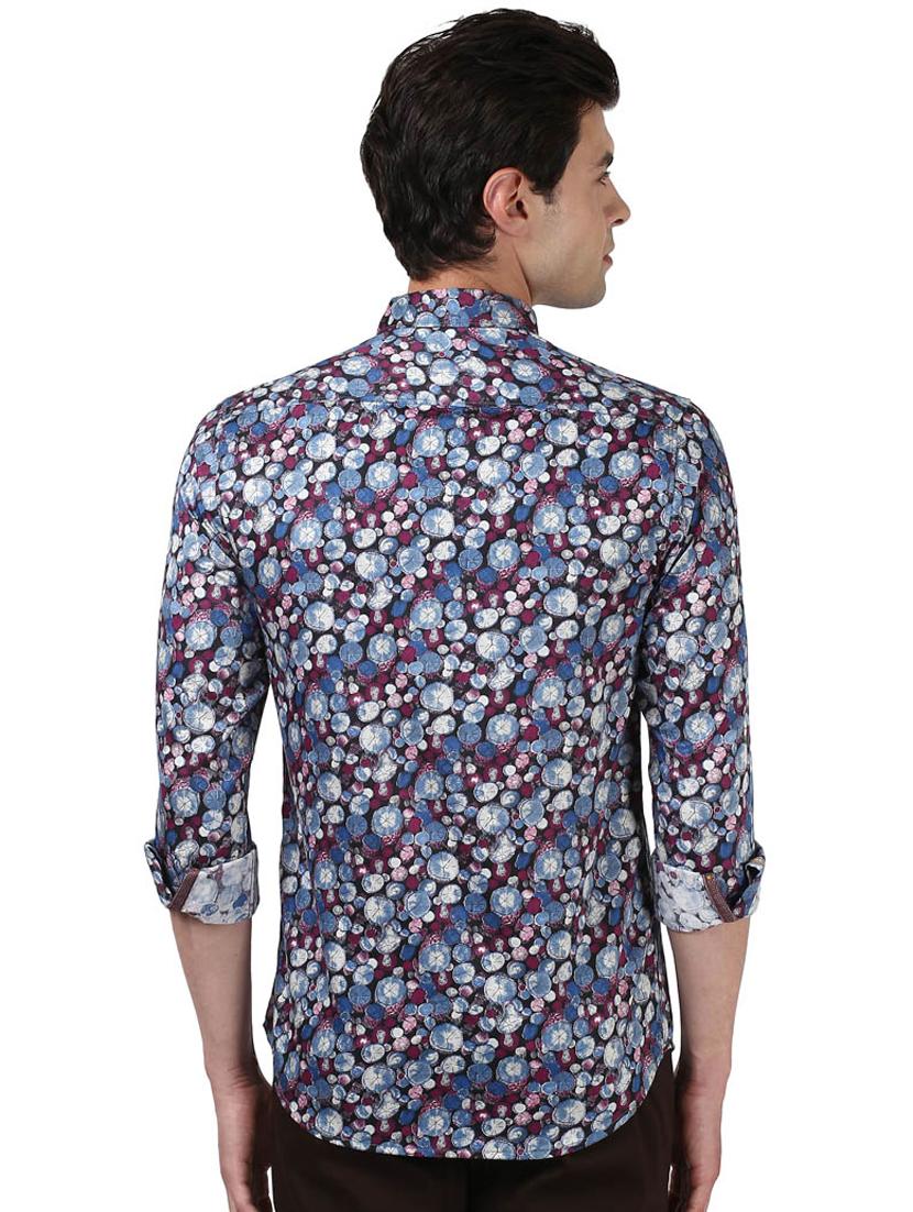 black printed casual shirt - 17669858 - Standard Image - 2