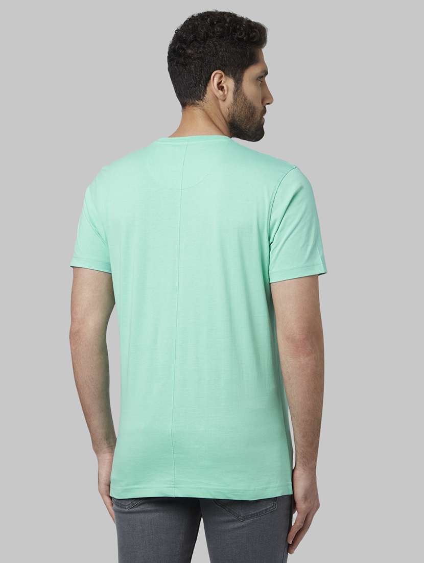 men crew neck chest print t-shirt - 17670240 -  Standard Image - 2