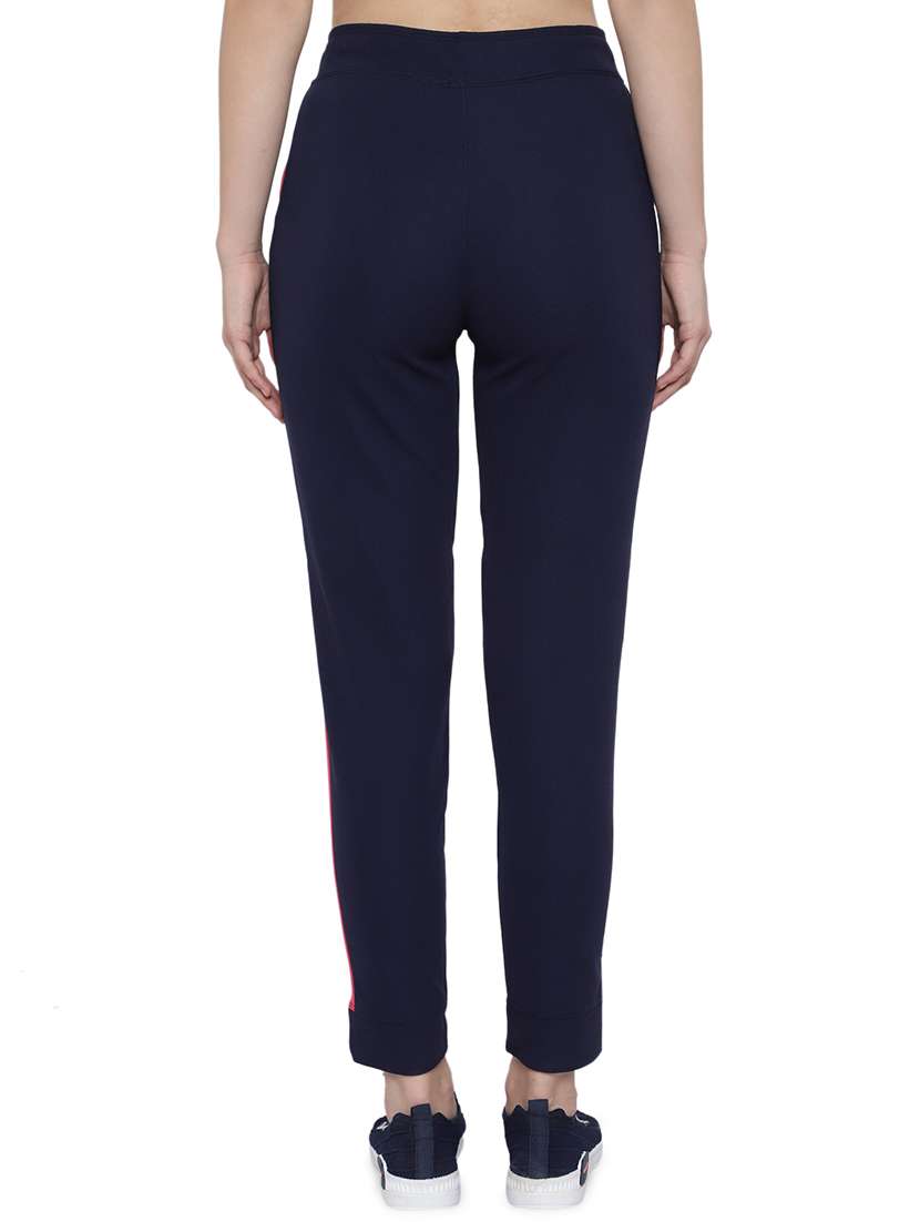 drawstring waist contrast panel track pant - 17672306 -  Standard Image - 2