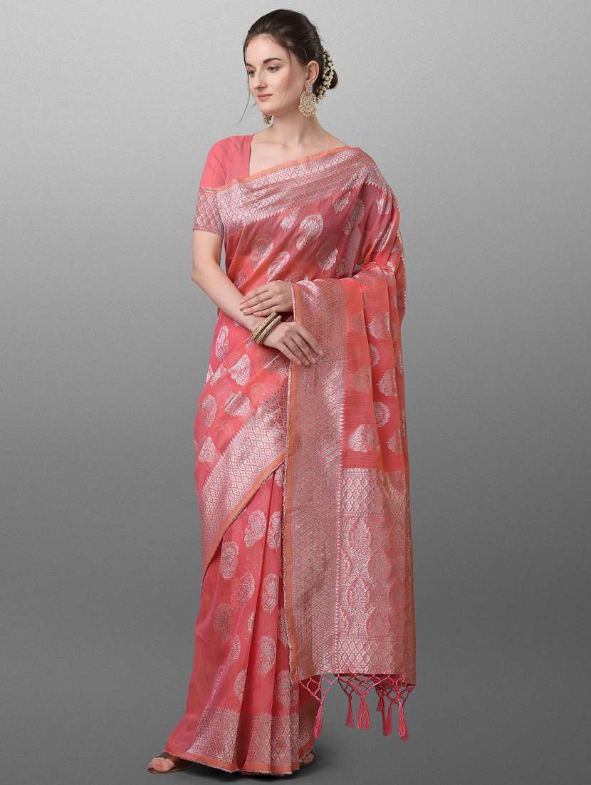 zari work banarasi saree with blouse
