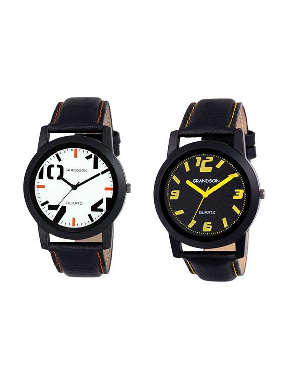 analog watches for men and boys - buy 1 get 1 free