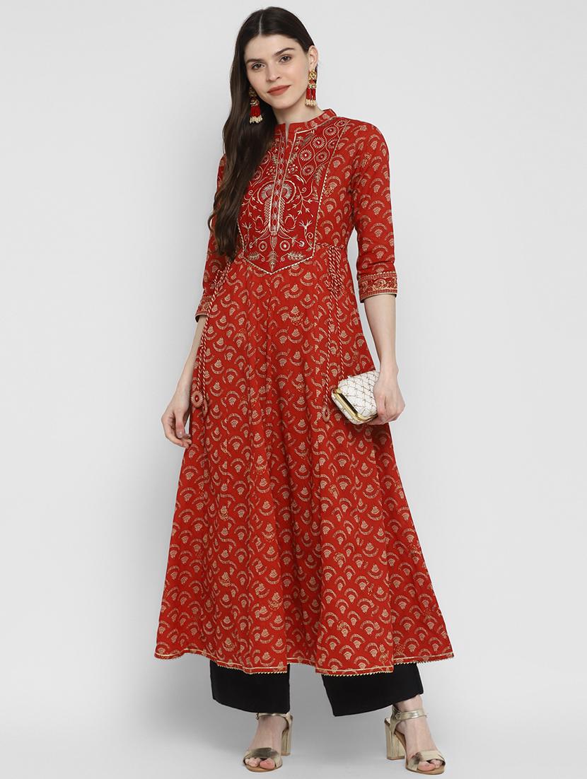 women's flared kurta - 17675440 - Zoom Image - 0