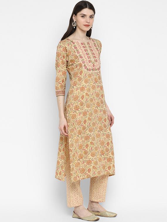 floral print suit set - 17675481 - Standard Image - 2