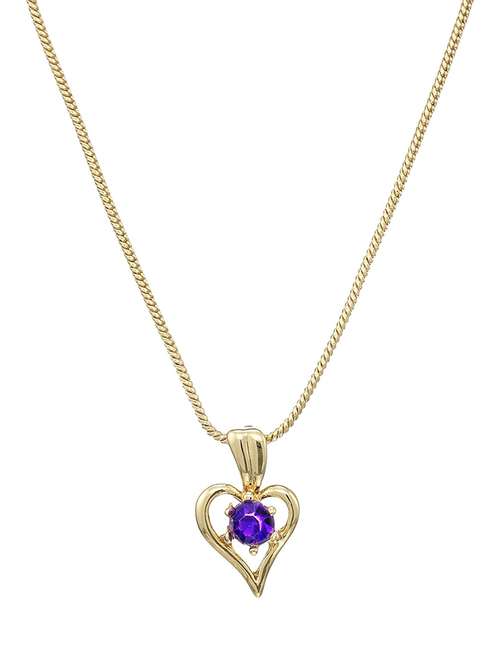 gold metal pendant - 17676460 - Standard Image - 0