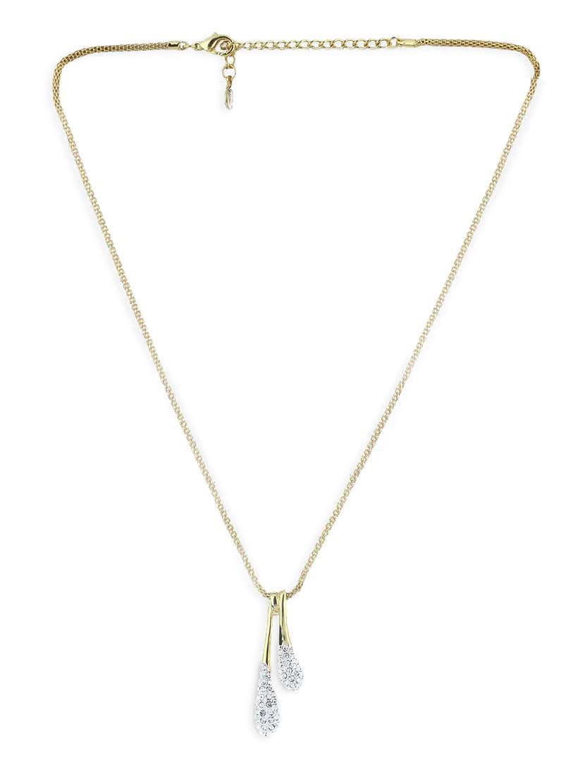 gold metal pendant