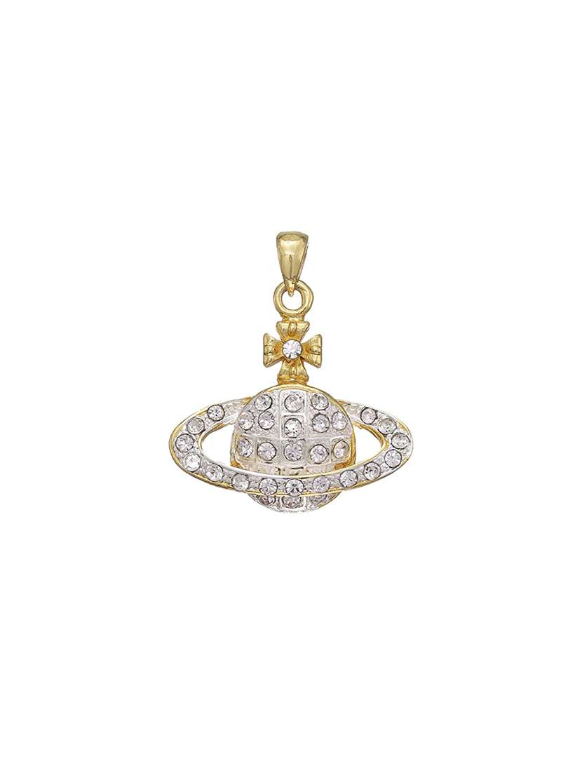 gold metal pendant