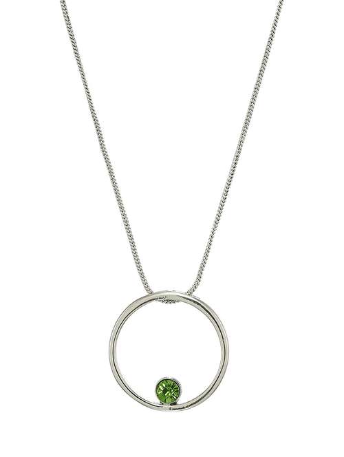 silver metal pendant - 17676482 -  Standard Image - 0