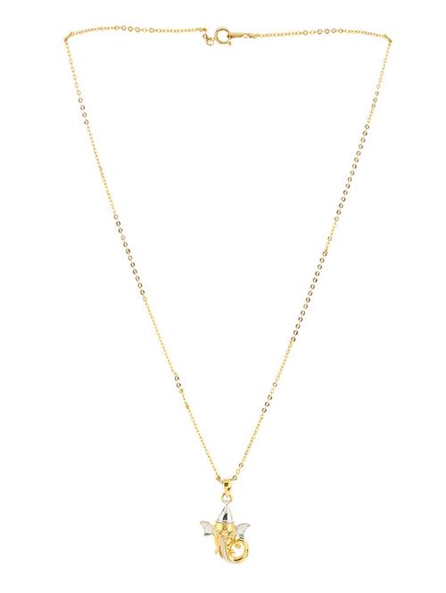 gold metal pendant - 17676506 - Standard Image - 0