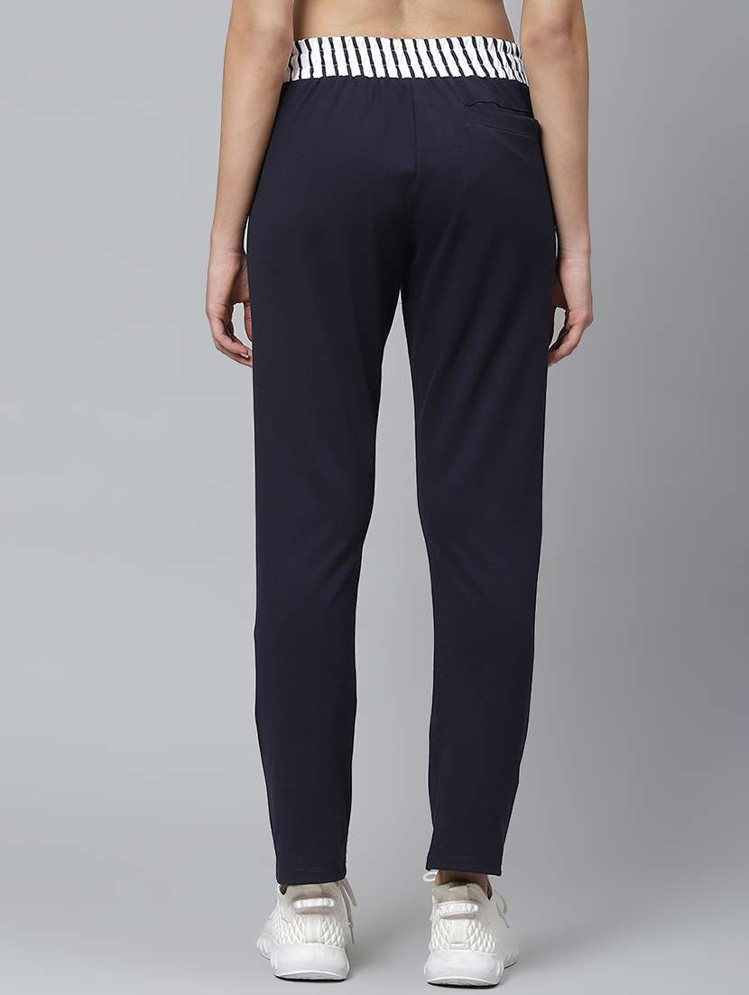 navy blue cotton track pants - 17678988 -  Standard Image - 2
