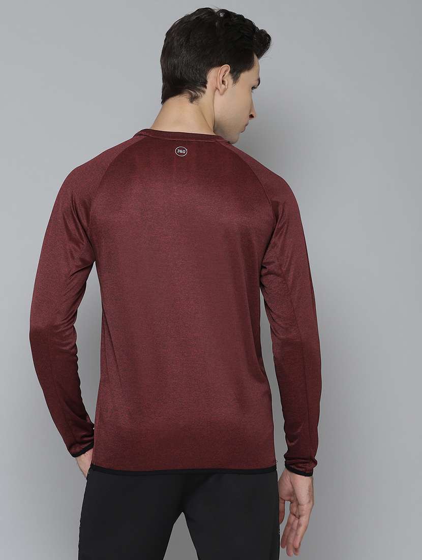 maroon solid sports sweatshirt - 17679768 -  Standard Image - 2