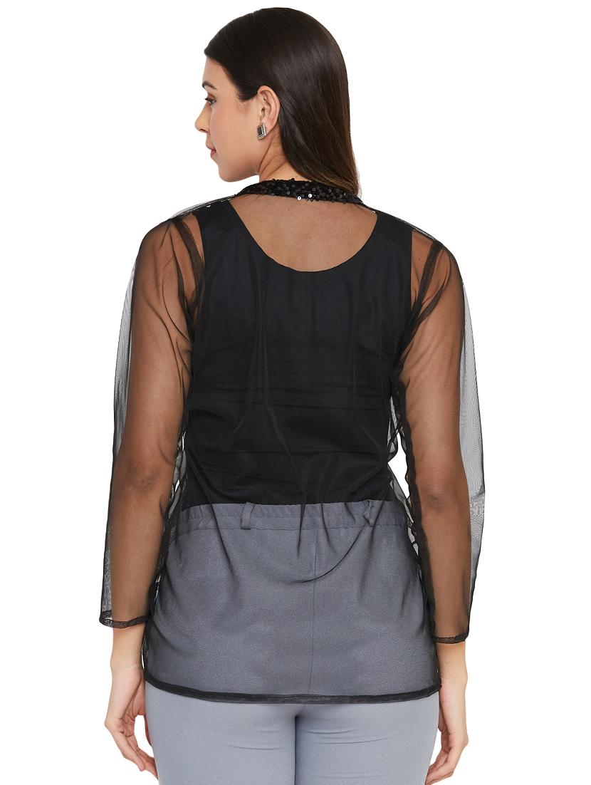 black net shrug - 17680124 - Standard Image - 2