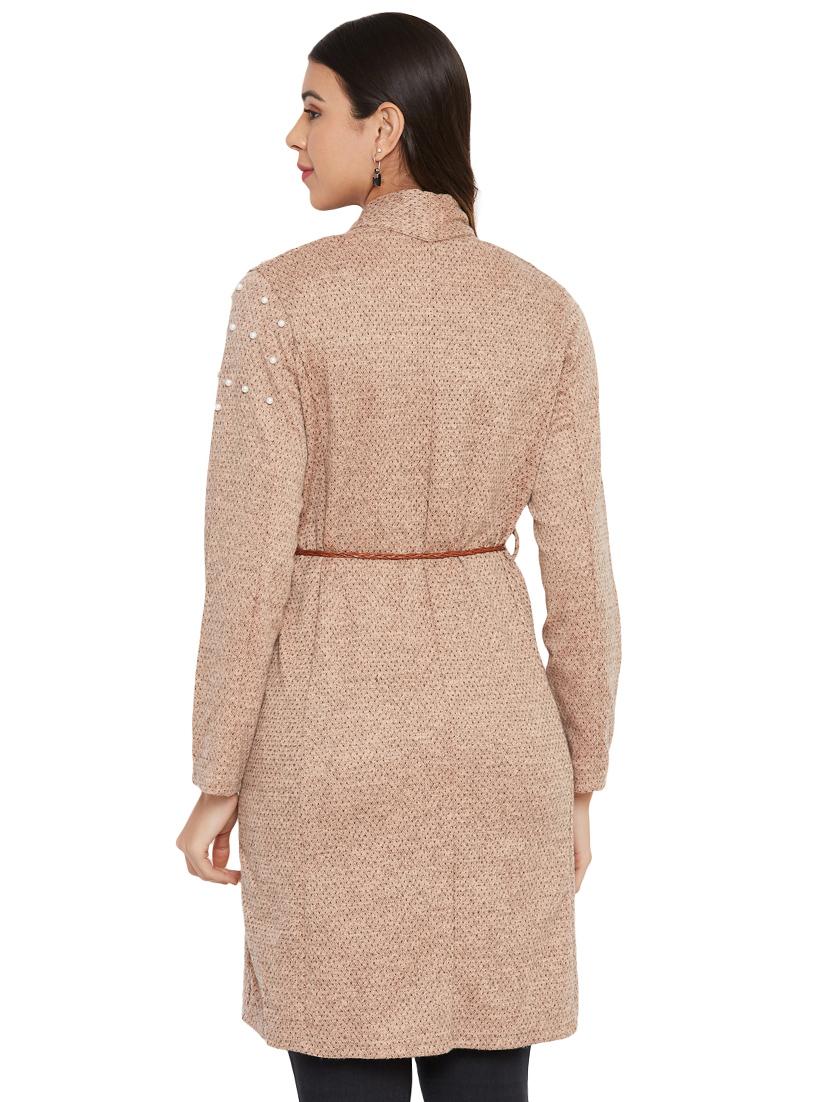 front open embellished shrug - 17680281 - Standard Image - 2