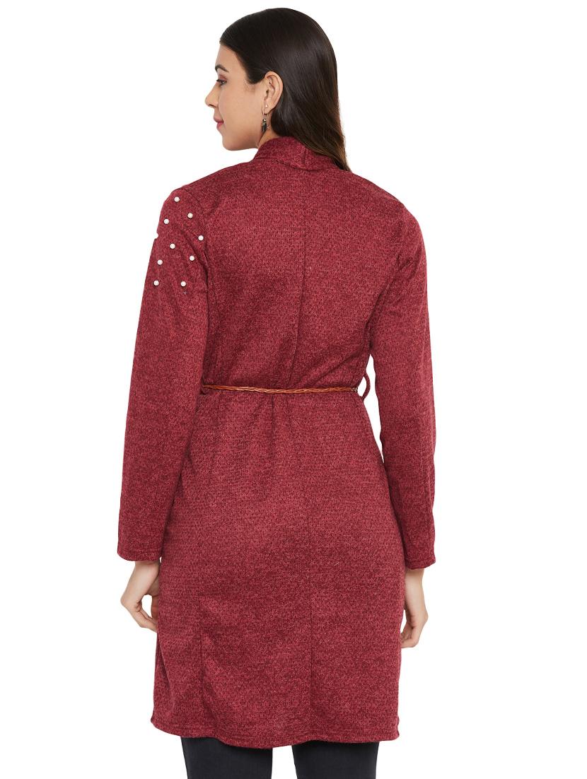 front open embellished shrug - 17680283 - Standard Image - 2
