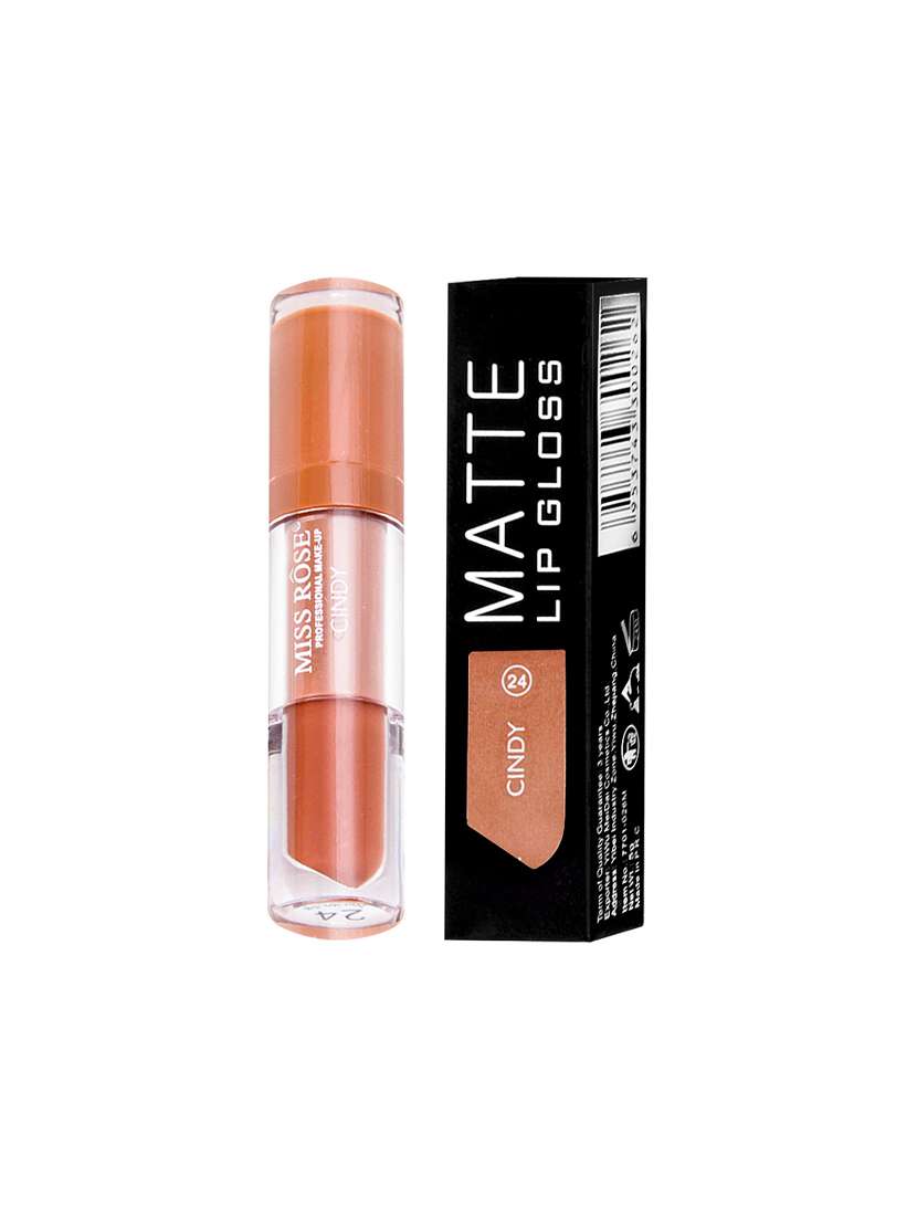 Miss Rose Profestionalultra Smooth Matte  And Shine Liquid Lipgloss 7701 026 24