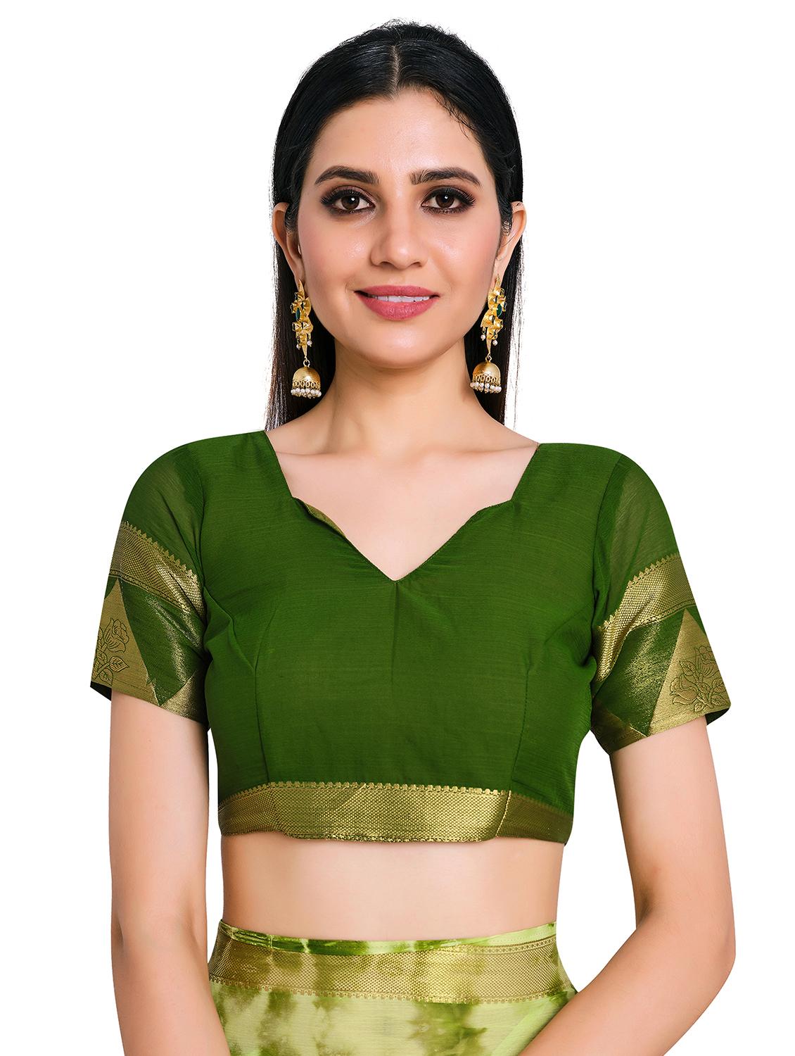 tie & dye banarasi saree - 17684605 - Standard Image - 2