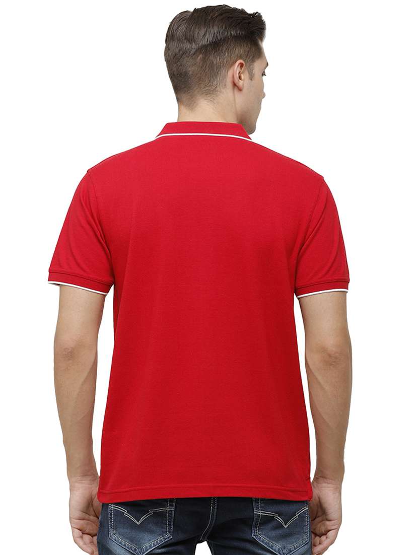 men solids polo neck t-shirts - 17686956 -  Standard Image - 2