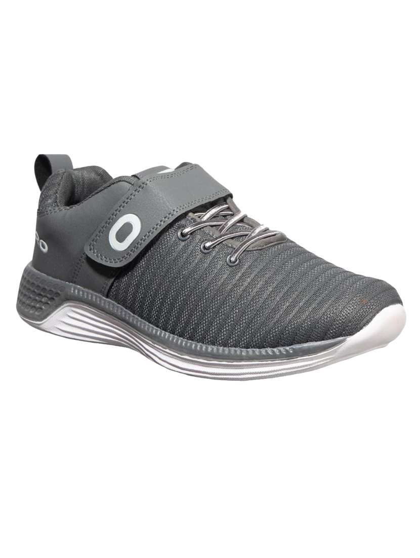 grey slip on  sport shoe