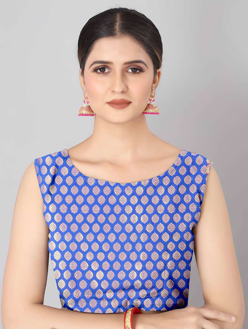 women's banarasi saree with blouse - 17690812 -  Standard Image - 2
