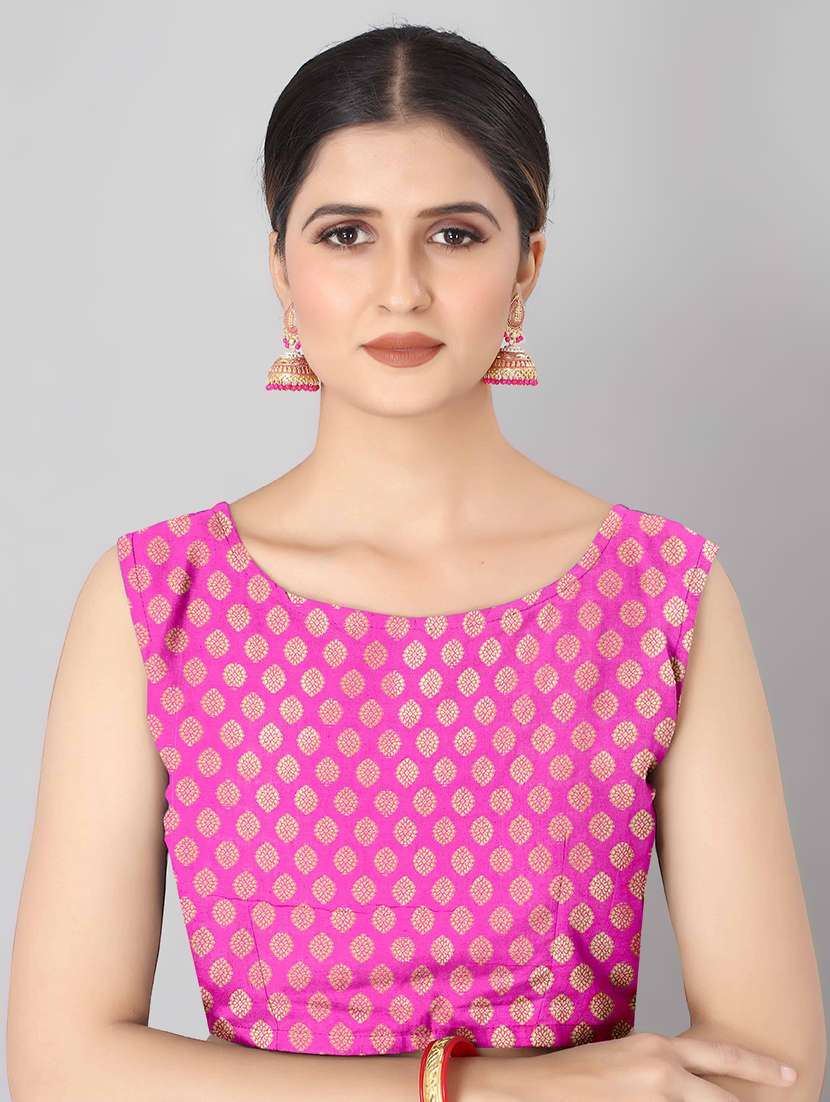 Women's Banarasi Saree With Blouse - 17690815 -  Standard Image - 2