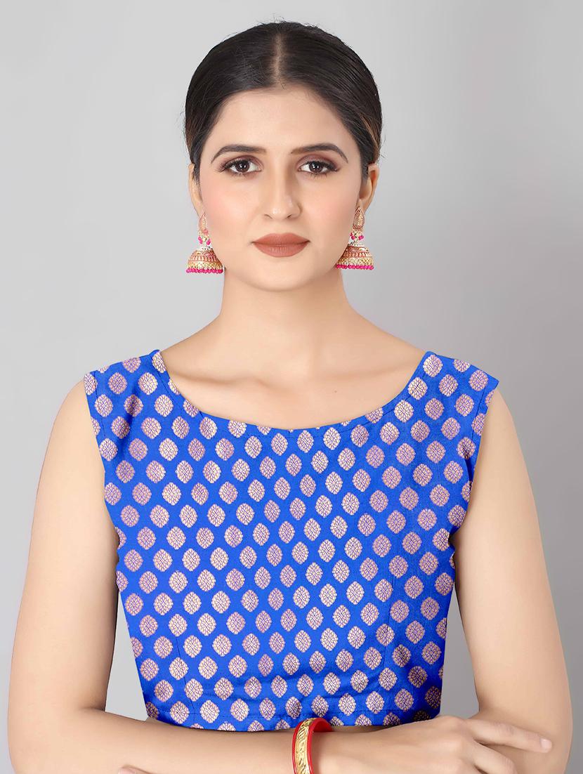 jacquard banarasi saree - 17690816 - Standard Image - 2