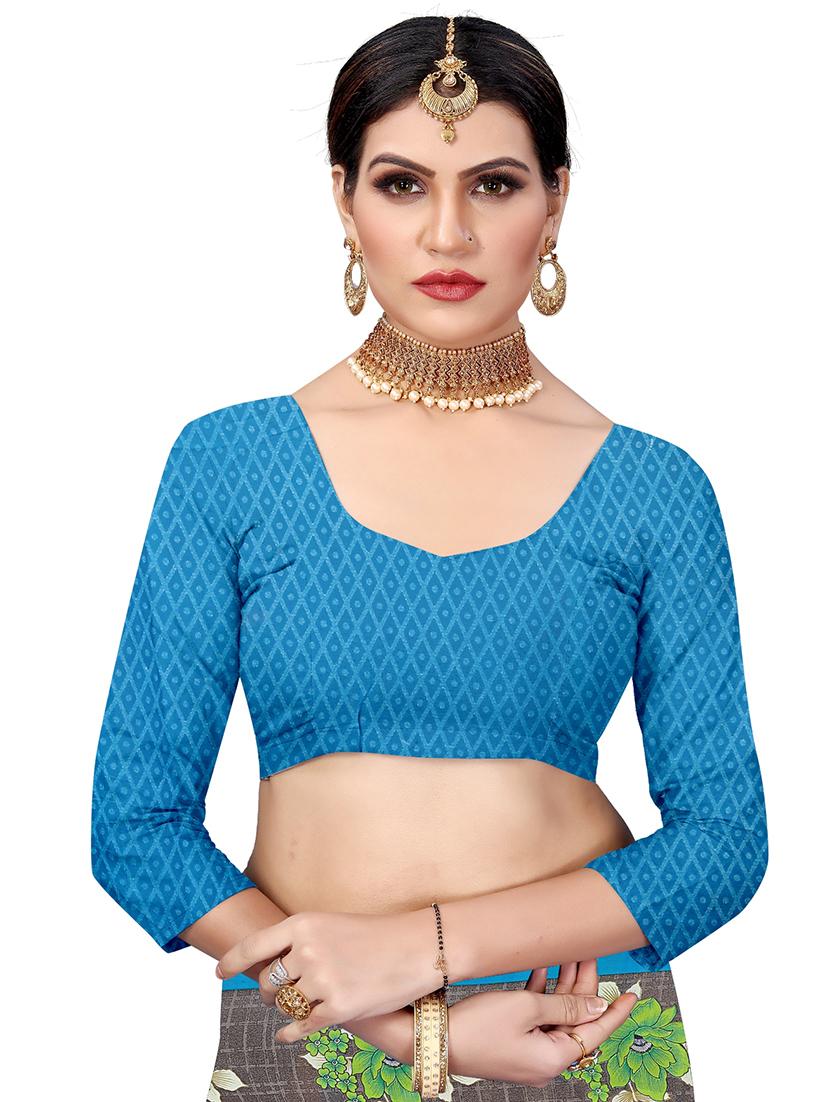 floral printed saree - 17691835 - Standard Image - 2