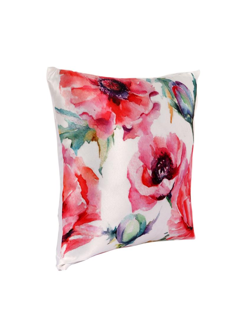 ambbi collections digital printed cushion cover 16 x 16 inches in satin, set of 1 - 17692887 - Standard Image - 2