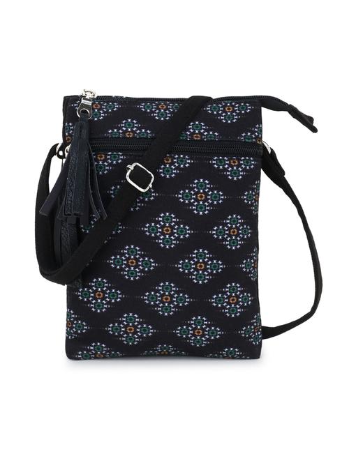 black canvas sling bag - 17695048 -  Standard Image - 0