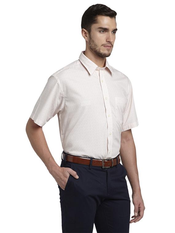 orange printed casual shirt - 17695965 - Standard Image - 2