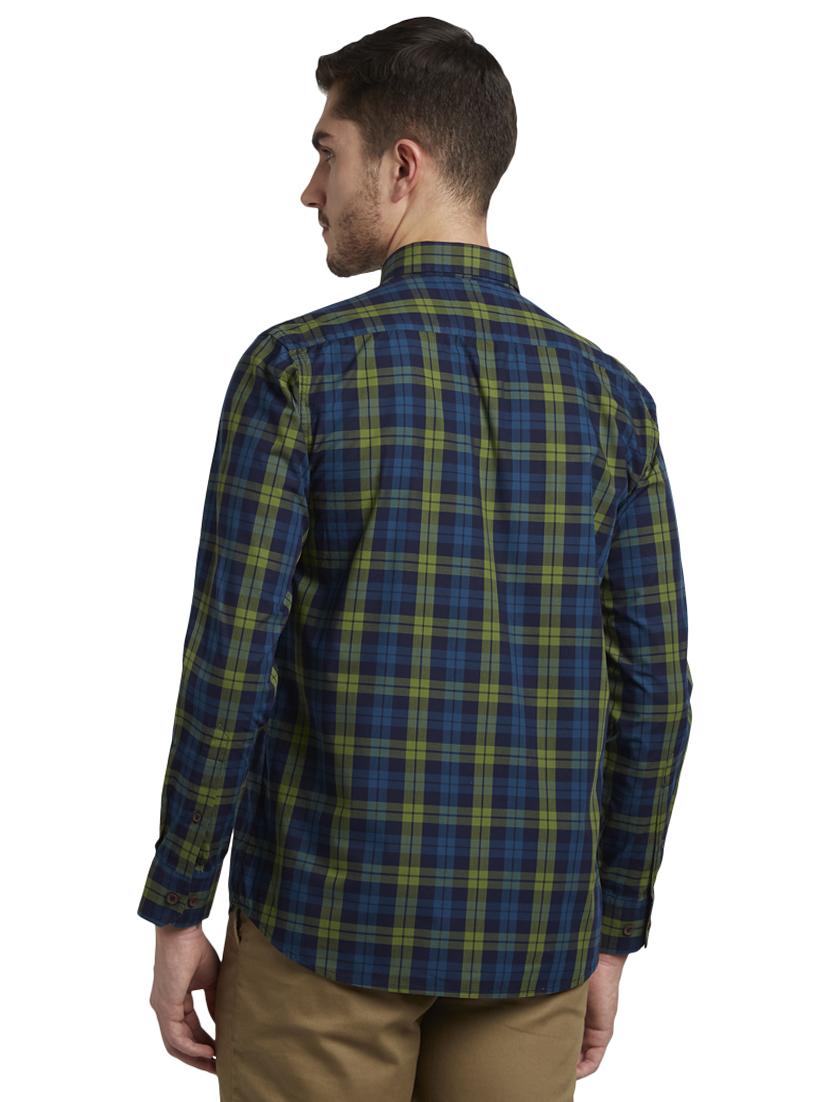 green checkered casual shirt - 17696027 - Standard Image - 2