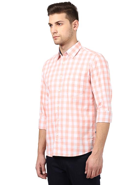 red checkered casual shirt - 17696613 - Standard Image - 2