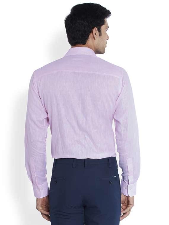 lavender self design formal shirt - 17696854 - Standard Image - 2