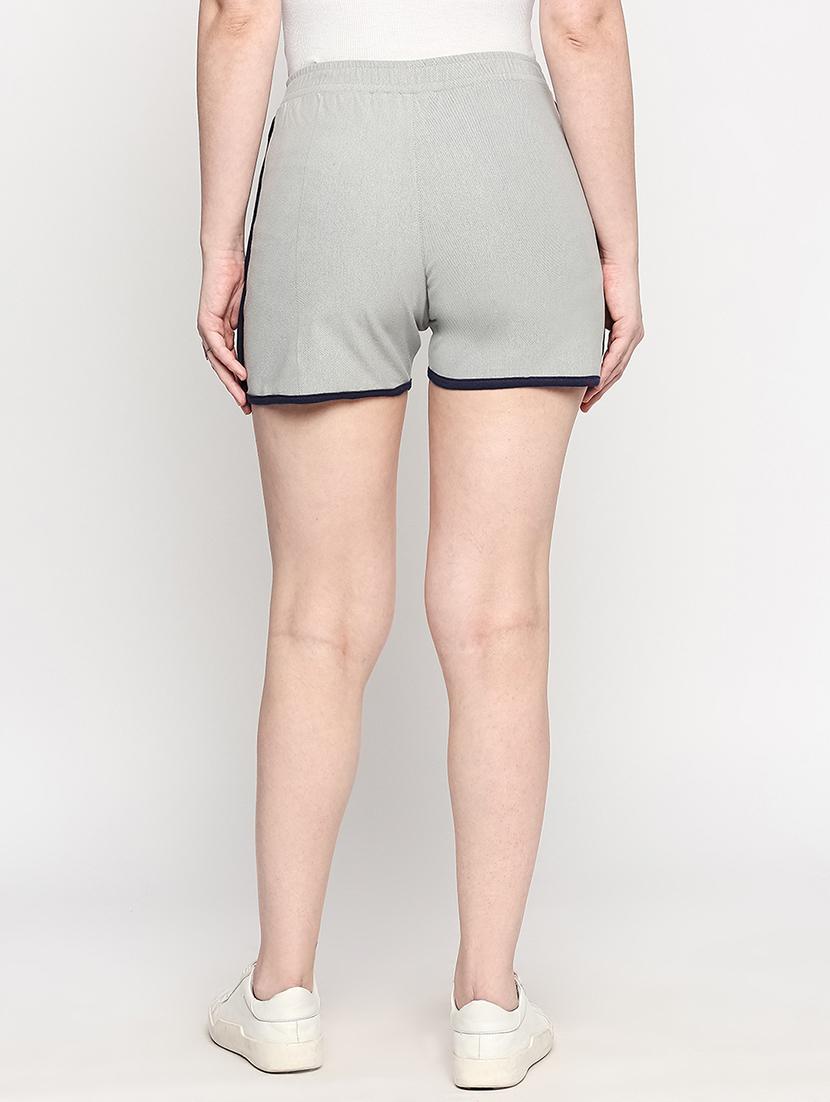 mid rise contrast piped short - 17709536 - Standard Image - 2