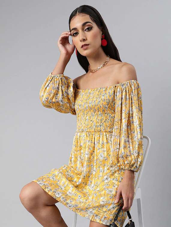 women's  floral dress