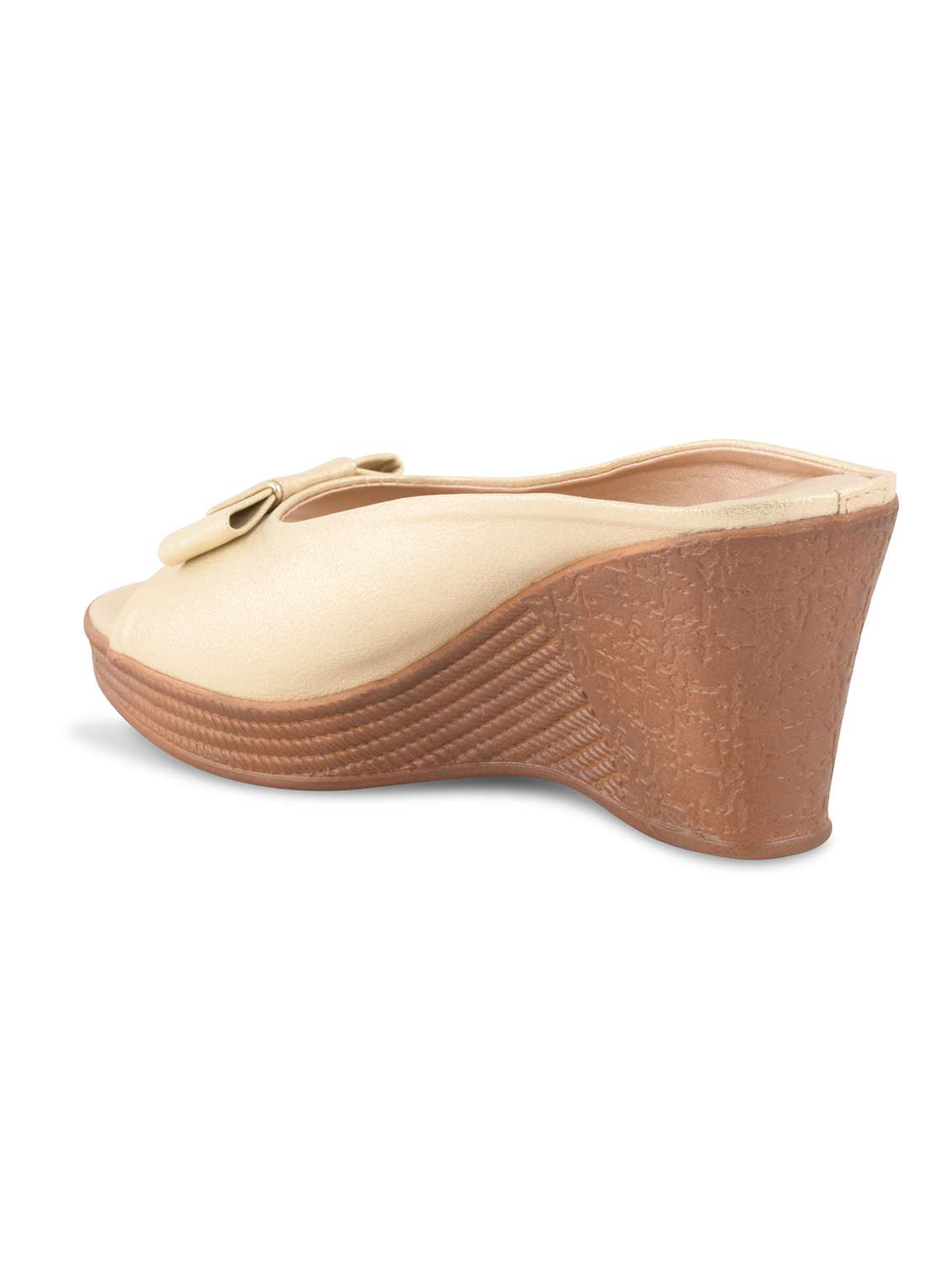 gold slip on wedge - 17710119 - Standard Image - 2