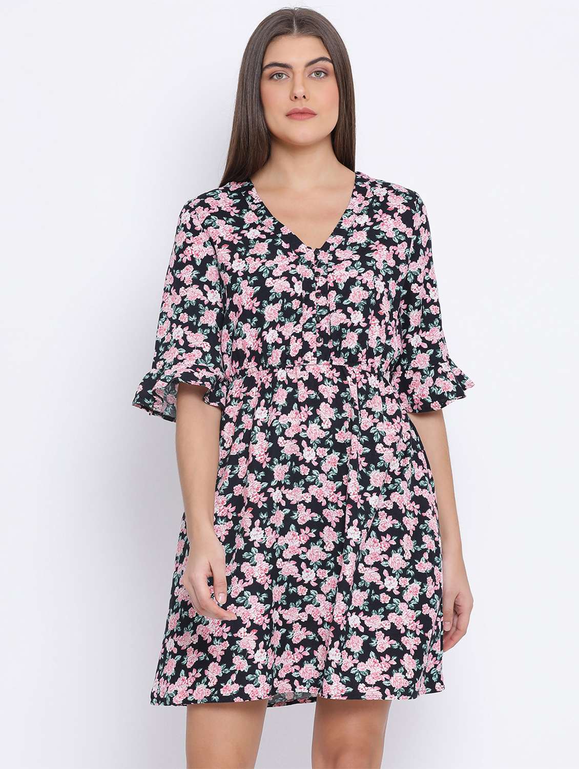 women's  floral dress