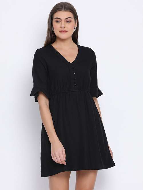 women's  solid dress - 17715258 -  Standard Image - 0