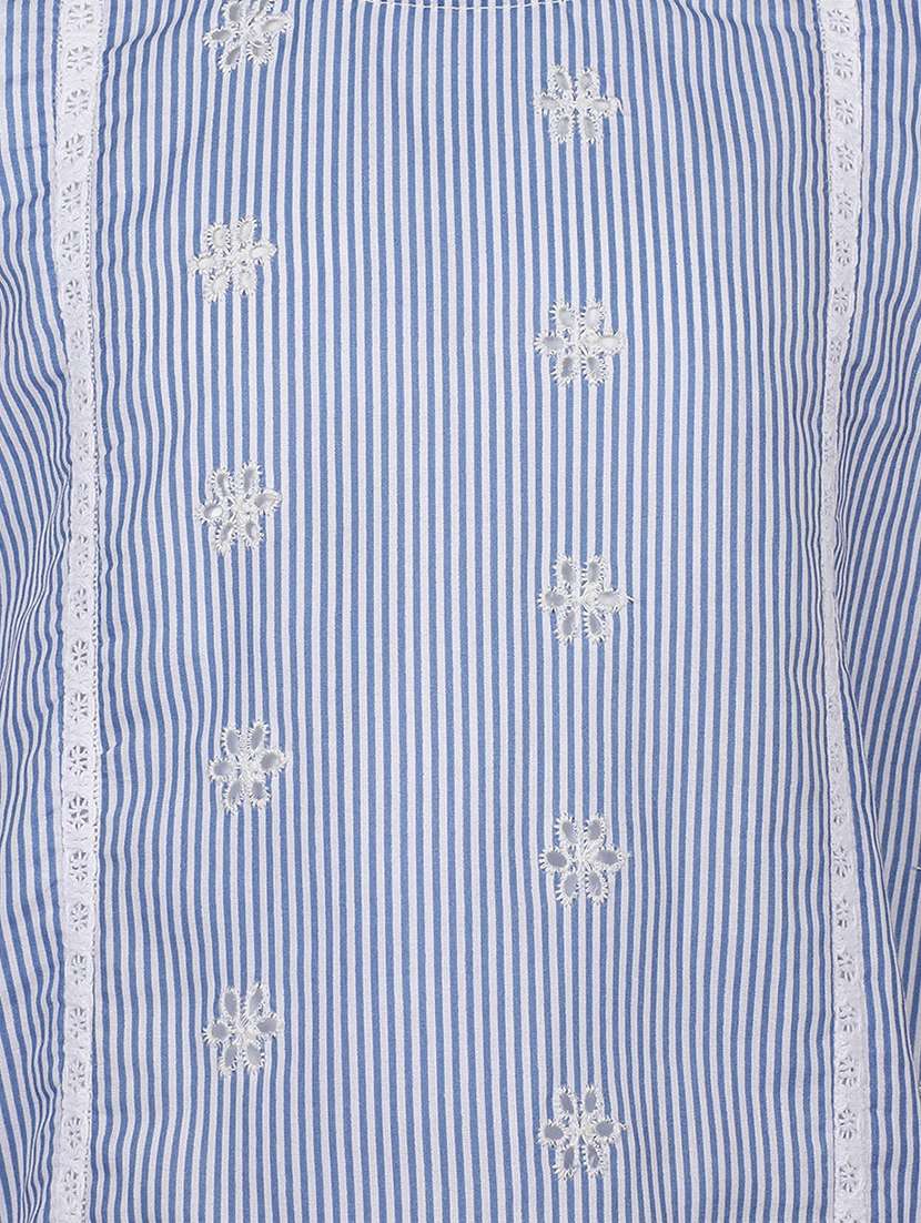 girls boat neck top - 17715420 -  Standard Image - 2