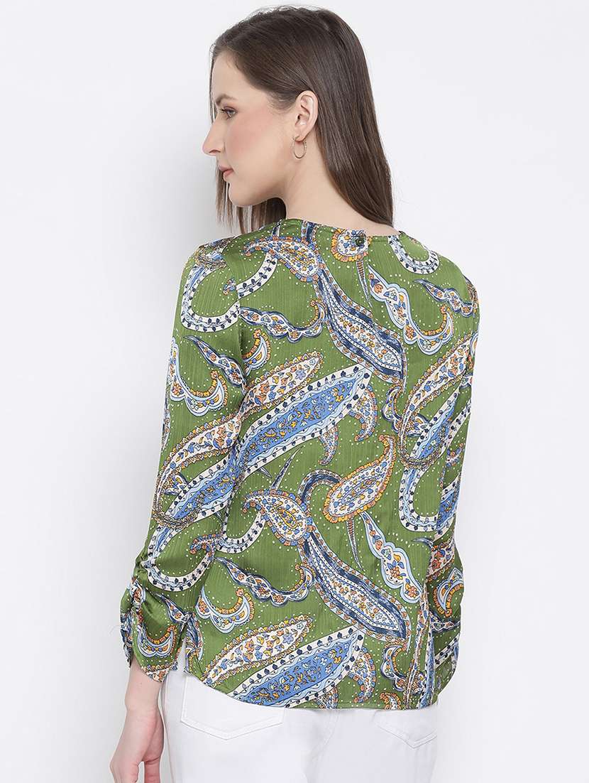 women's straight round neck top - 17715582 -  Standard Image - 2